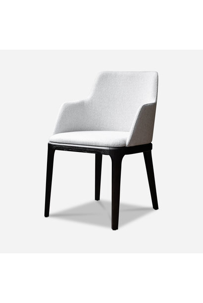 FEBE Dining Chair white italian fabric