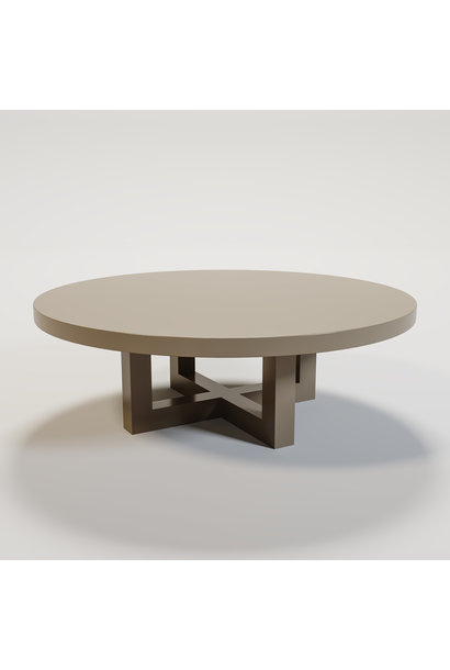 SOHO Coffee table round 120cm mat taupe