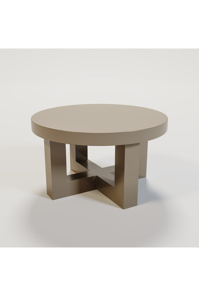 SOHO Coffee table round 60cm mat taupe